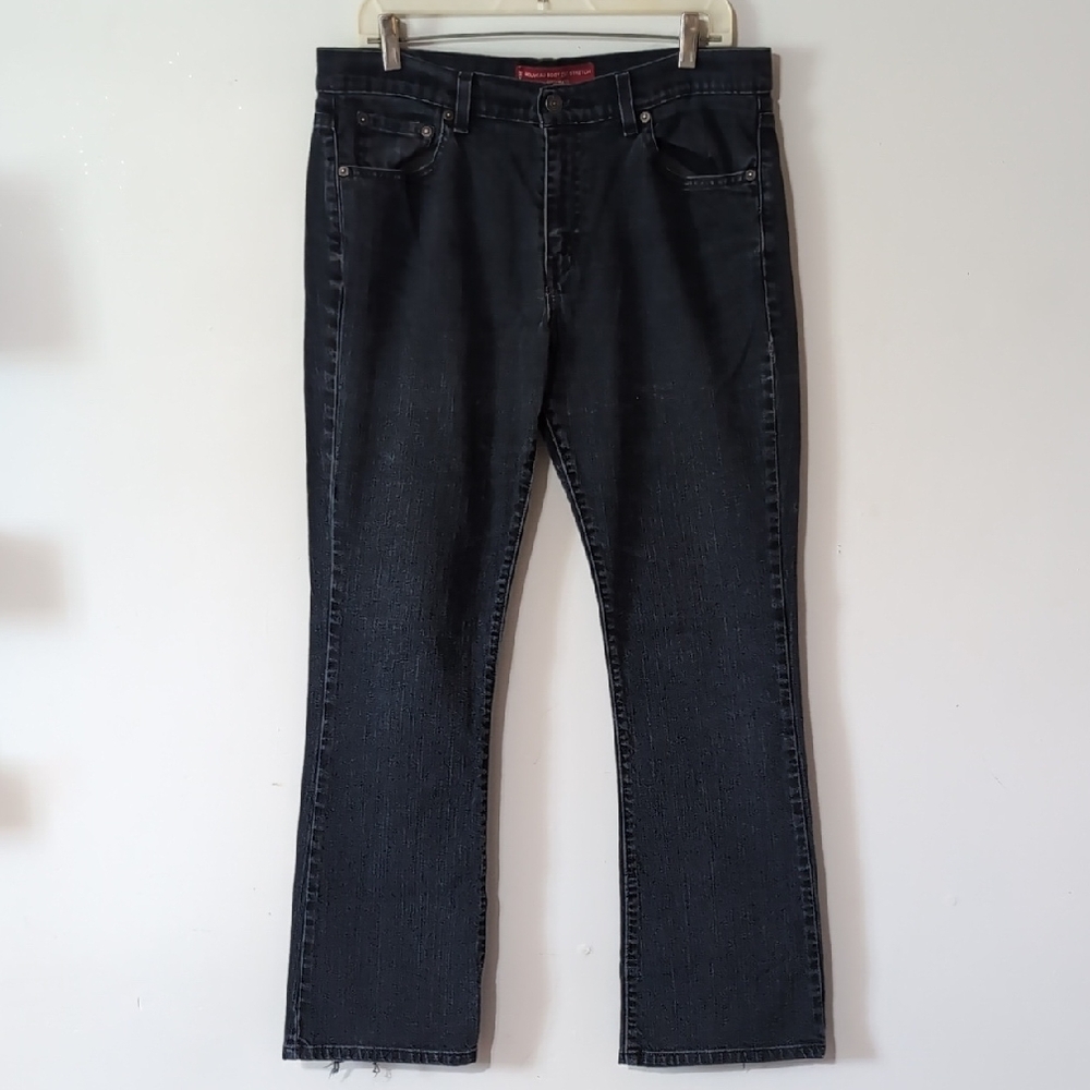 Levis 515 Black Bootcut Denim Jeans